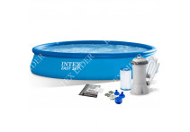 28158 Intex Надувной бассейн Easy Set 457х84 см